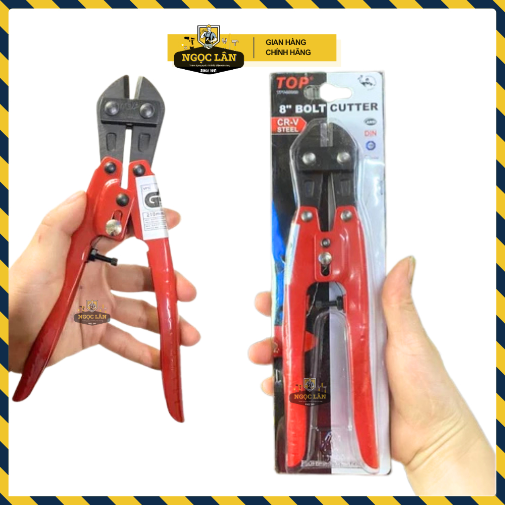[Chính hãng TOP] Kìm cộng lực, kéo cắt sắt mini 8" TOP Đài Loan cao cấp TPT-20020