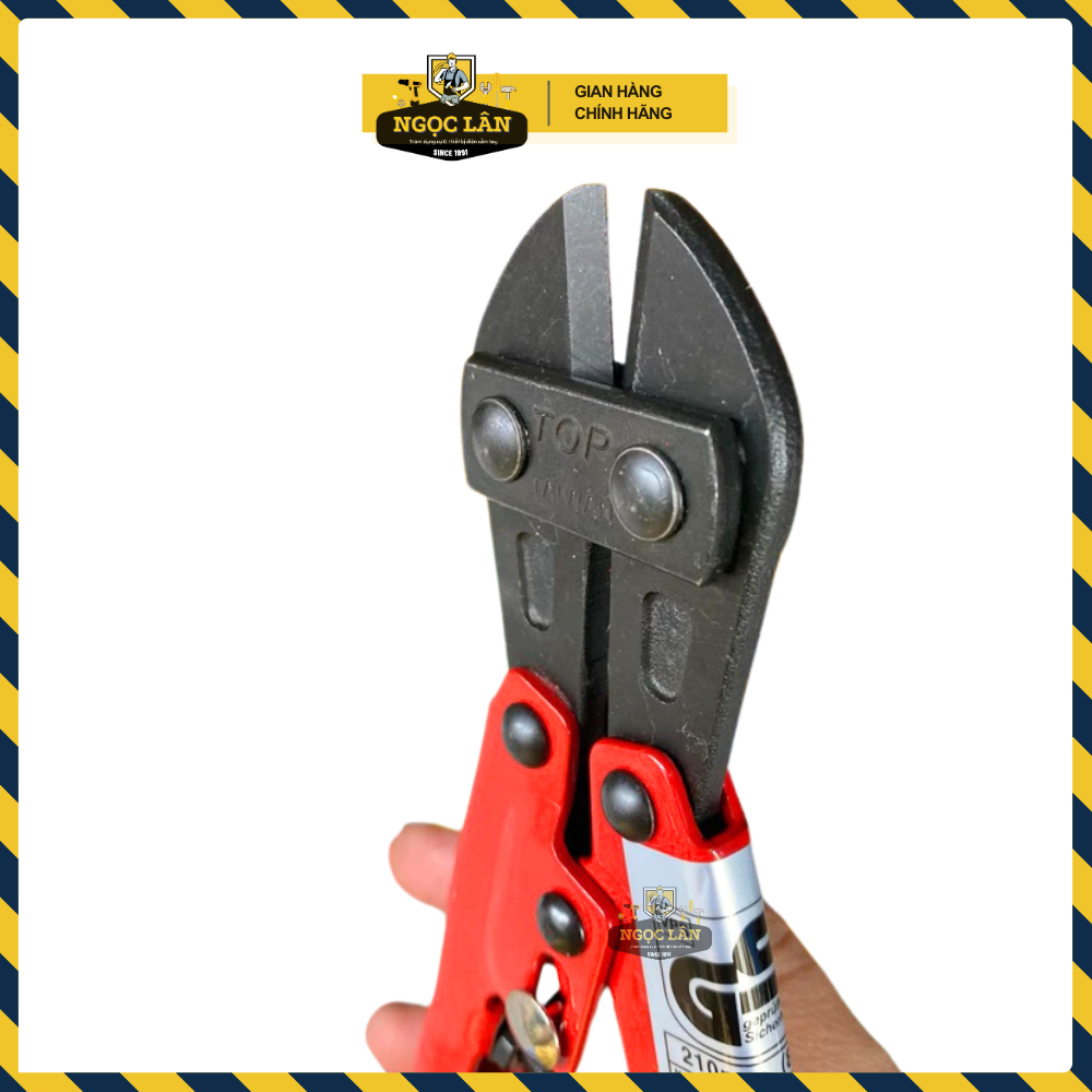 [Chính hãng TOP] Kìm cộng lực, kéo cắt sắt mini 8" TOP Đài Loan cao cấp TPT-20020