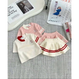 Set váy thêu Cún cho bé gái hottrend (9-44kg)