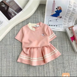 Set váy thêu Cún cho bé gái hottrend (9-44kg)