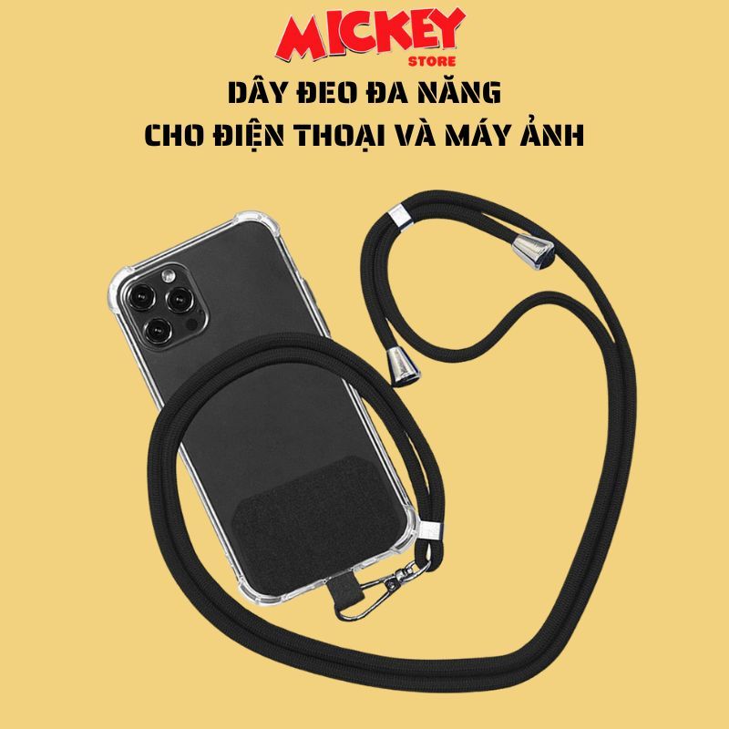 Dây Đeo Điện Thoại An Toàn Dùng Cho Tất Cả Điện Thoại, Máy Ảnh - Dây Đeo Đa Năng