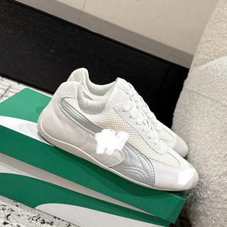 Giày thể thao bigsize nam nữ cổ thấp mùa hè hottrend 2025 Pm màu trắng kem cao cấp đế thấp , sneaker thời trang big size