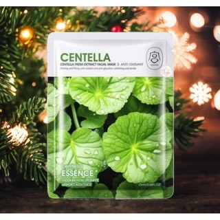 Mặt nạ rau má Centella cấp ẩm phục hồi tái tạo làm dịu dưỡng trắng căng mịn da 25ml