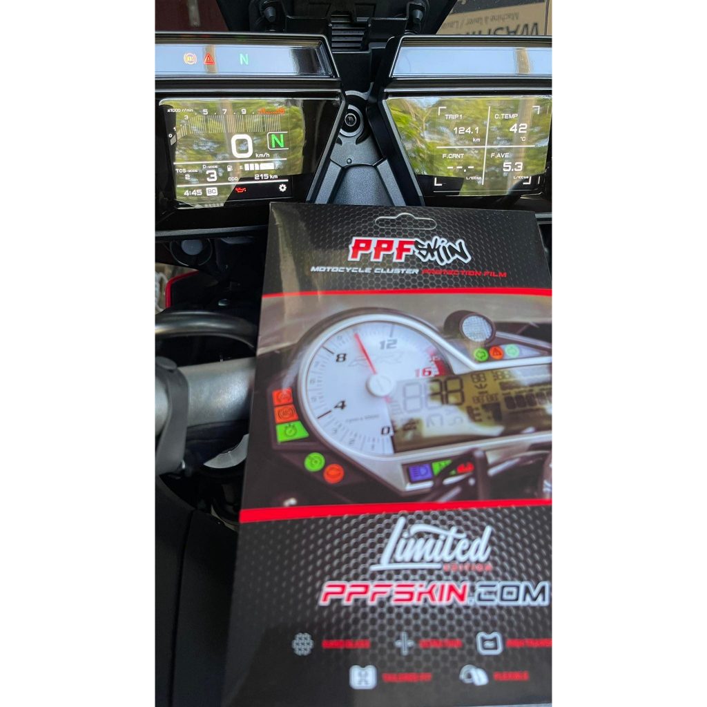 PPF YAMAHA TRACER 9 , yamaha trace 9  ..... PPF dán bảo vệ mặt đồng hồ xe nhập khẩu