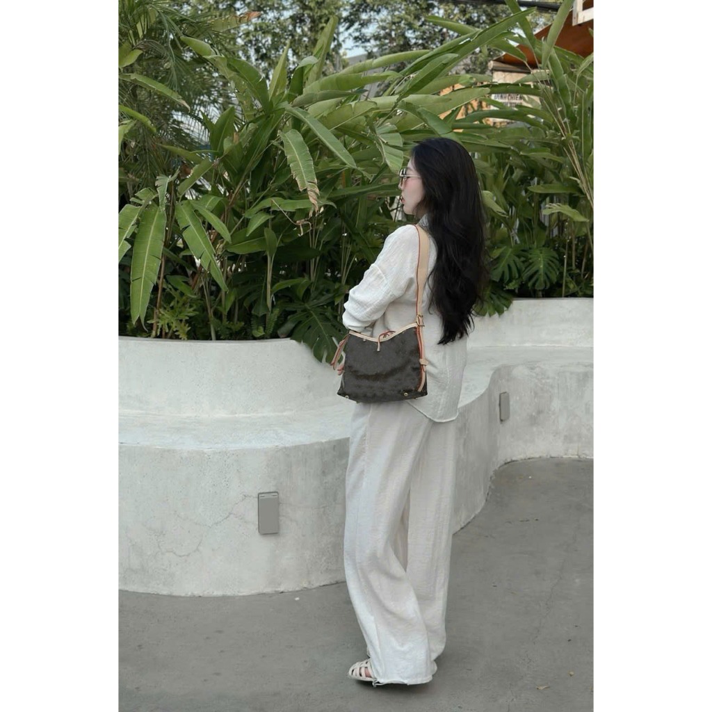 2026. HÈ [SÉT SƠ MI kèm dây lưng] Sét sơ mi chất đũi, Sét áo dài quần dài. Đủ size S M L XL . Đồ bộ nữ