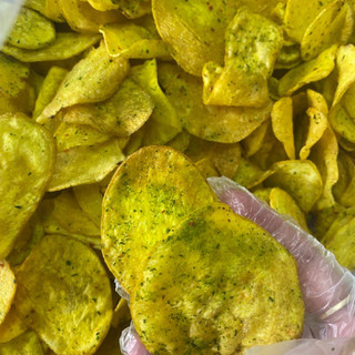 THUYTIENFOOD Khoai Lang Sấy Mắm Hành – Snack Ăn Vặt Giòn Ngon – Vị Mặn Ngọt Béo Bùi – Túi 200gr/500gr