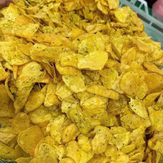 THUYTIENFOOD Khoai Lang Sấy Mắm Hành – Snack Ăn Vặt Giòn Ngon – Vị Mặn Ngọt Béo Bùi – Túi 200gr/500gr