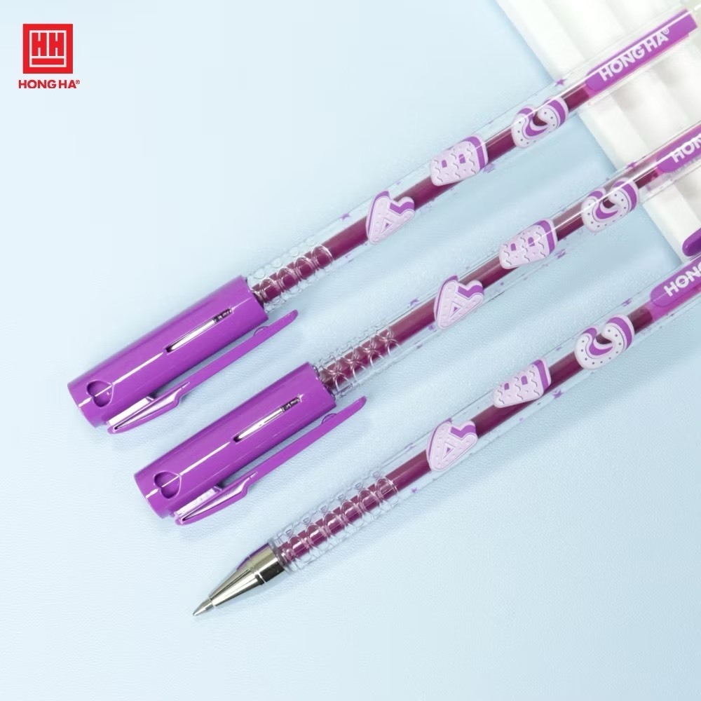 Product image (hộp 12 cây) Bút gel xóa được Hồng Hà EP01 - 2751 (xanh/tím) 9