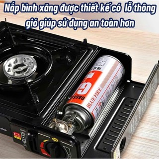 (hàng tốt) Bếp ga mini du lịch, bếp gas sản xuất bằng thép không gỉ chịu nhiệt độ cao
