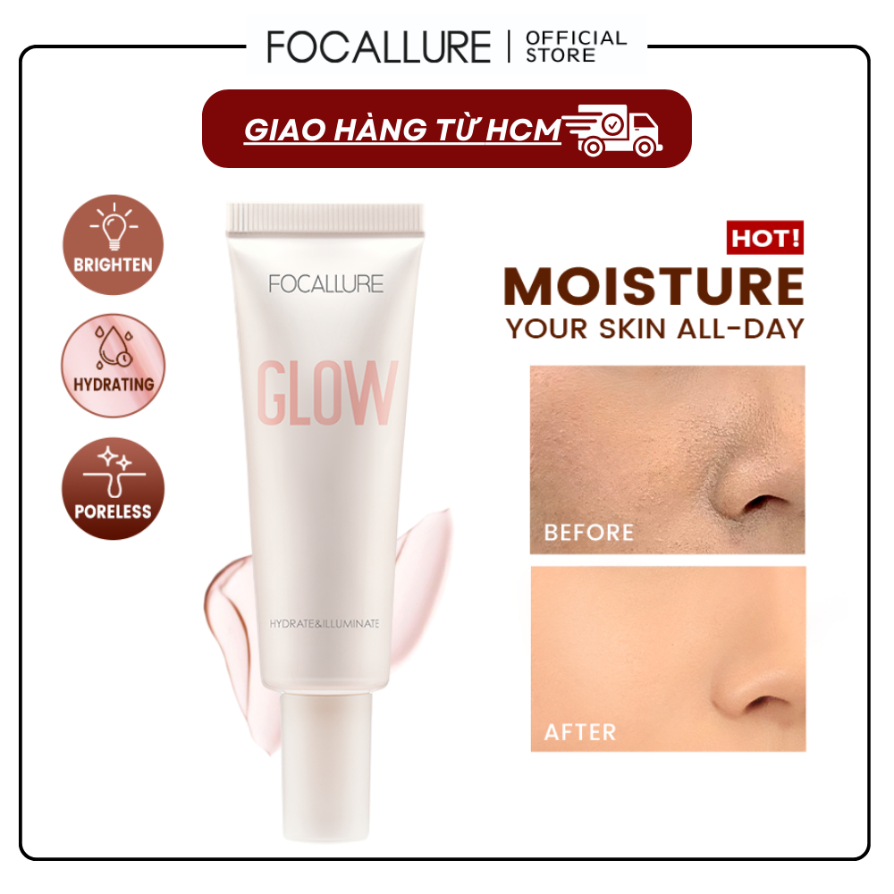 FOCALLURE Kem lót sáng da dưỡng ẩm 25g
