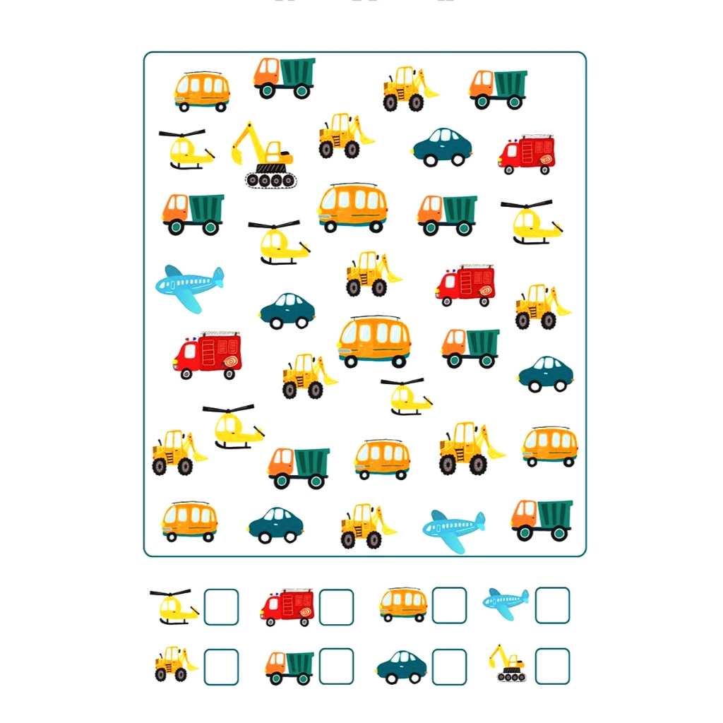Bộ 20 tờ học liệu Montessori giúp bé tập đếm, làm quen số, rèn luyện tư duy, tăng khả năng quan sát cho bé từ 2-6 tuổi