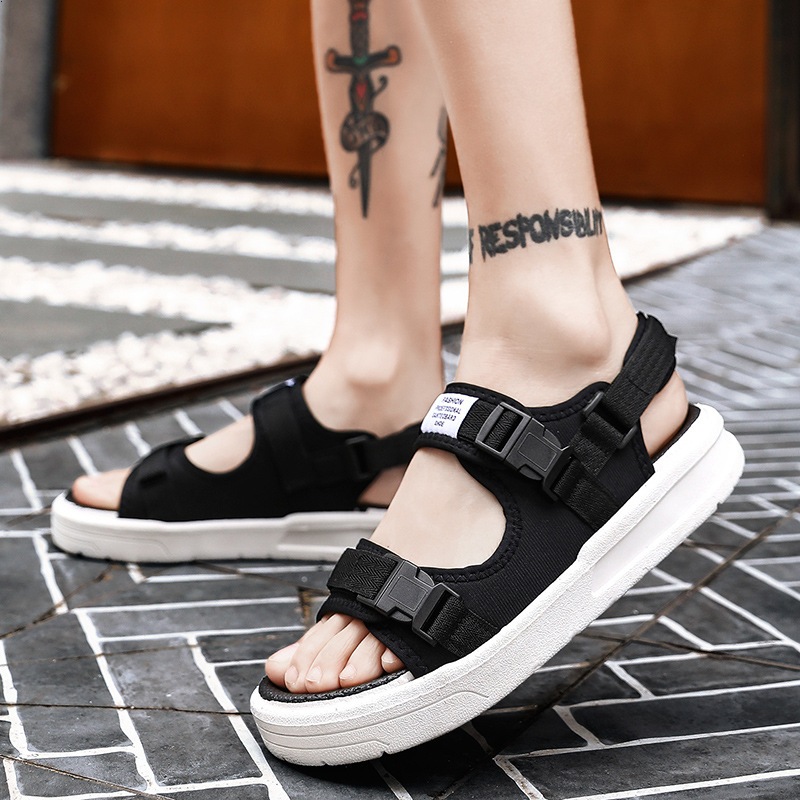 🔥Còn hàng🔥Dép nam,Sandal Học Sinh Quai Ngang,Êm Chân,Chống Trơn(Size 38-45)