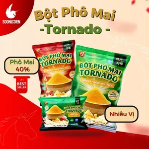🧀 Bột Phô Mai Tornado - Lắc Khoai Tây, Gà Rán, Tokbokki, Bắp Rang Vị Phô Mai Hàn Quốc – Soonicorn