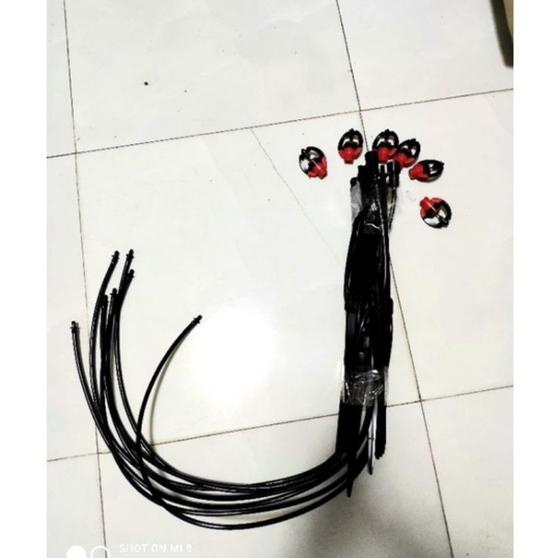 Bộ Đầy đủ Béc SD9000 Kèm Cây Cắm 45cm-Khởi thuỷ 6mm-1m Ống LDPE mm