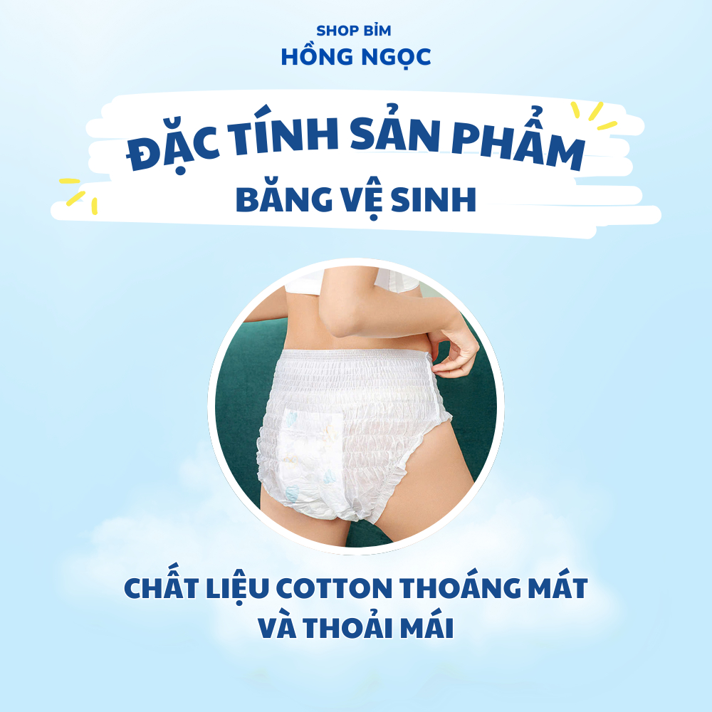 Băng Vệ Sinh Dạng Quần Ipaly Bịch 25 Miếng, Băng Vệ Sinh Phụ Nữ Chống Tràn Ban Đêm Thấm Hút Tốt, Thoải Mái Vận Động