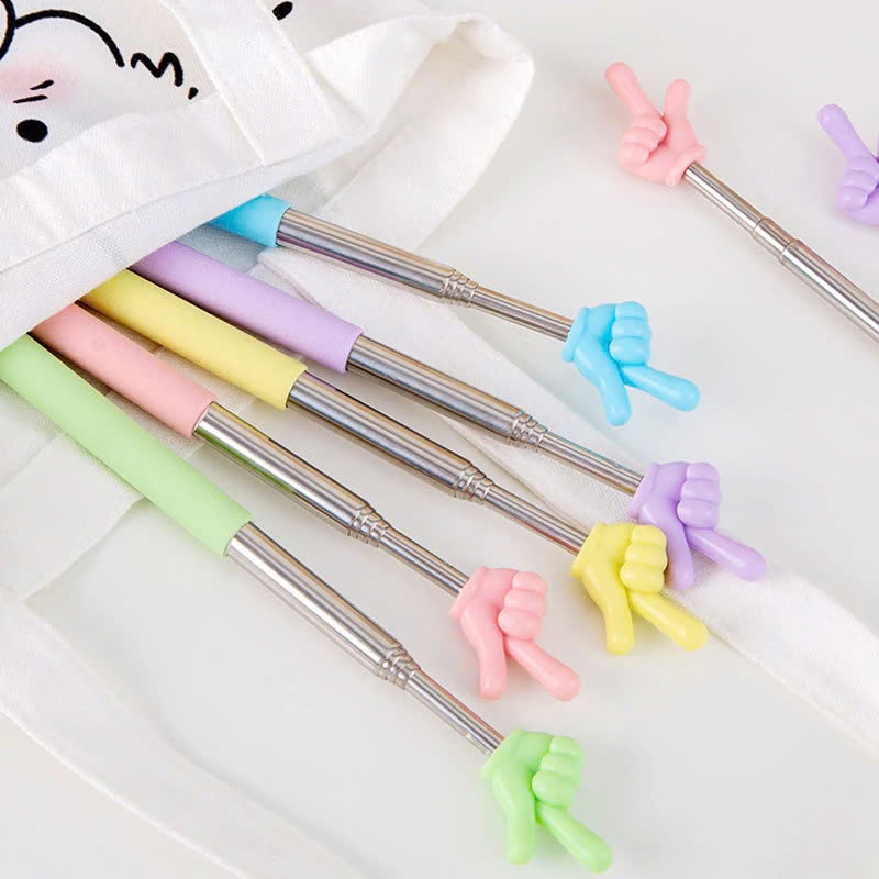 🔥Que chỉ bảng cho giáo viên hình ngón tay, giáo cụ dạy học đồ dùng học tập có thể thu gọn và kéo dài