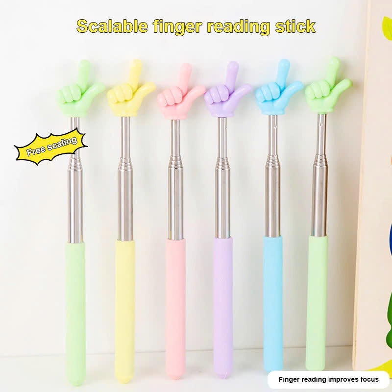 🔥Que chỉ bảng cho giáo viên hình ngón tay, giáo cụ dạy học đồ dùng học tập có thể thu gọn và kéo dài