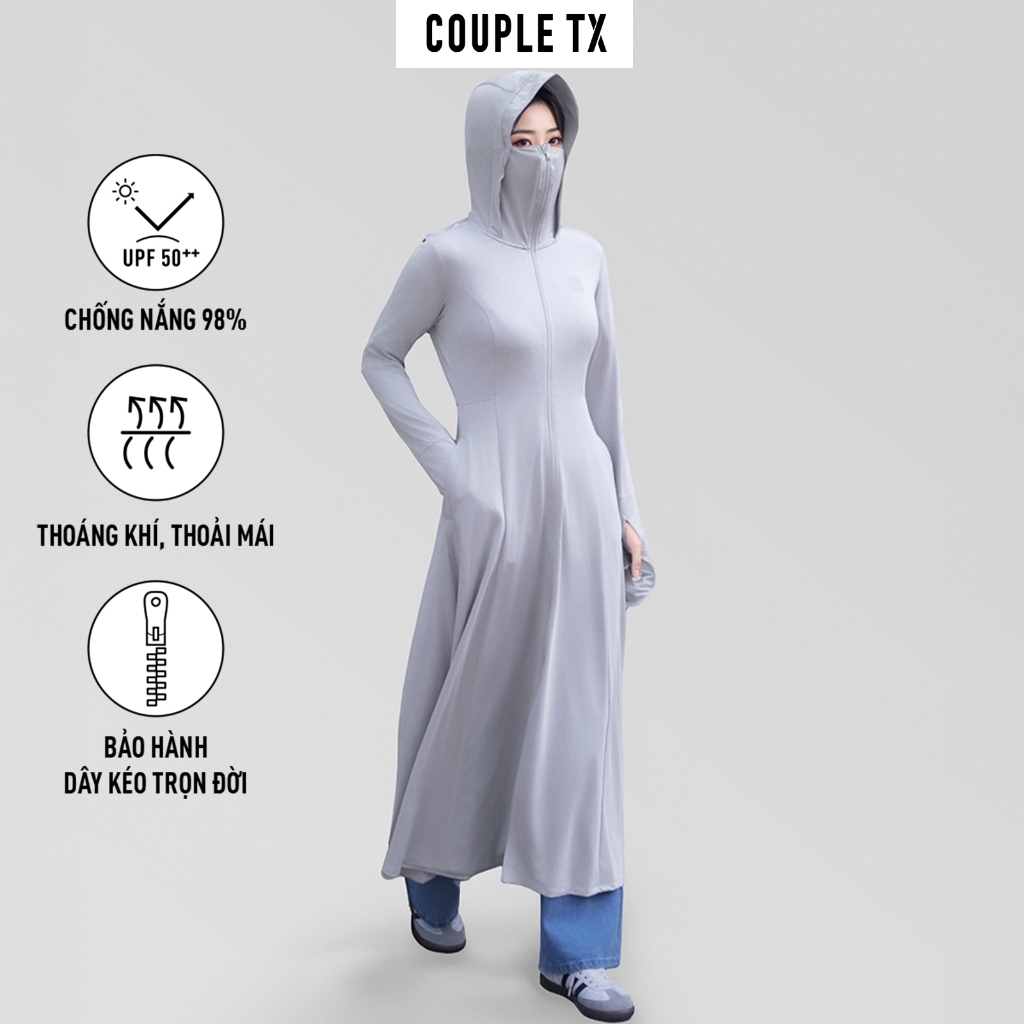 Ảnh Áo Khoác Nữ Chống Nắng Couple TX Anti UV Dáng Dài WOK 2068 3