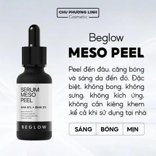 Combo Serum peel da meso Beglow và Serum phục hồi HA B5 vàng CB0137