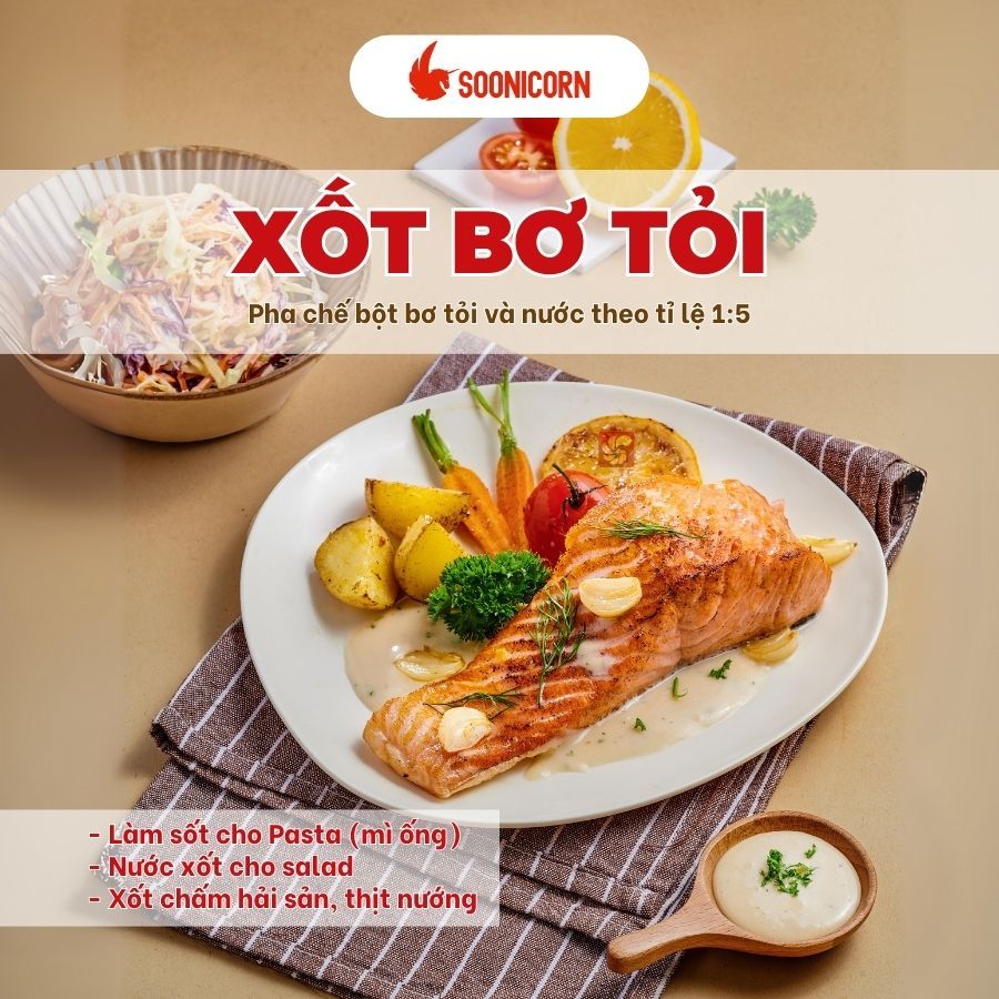 🧄 Bột Gia Vị Bơ Tỏi Galico 100g | Dùng Làm Sốt Bánh Mì Nướng, Lắc Khoai Tây, Gà Rán - Soonicorn