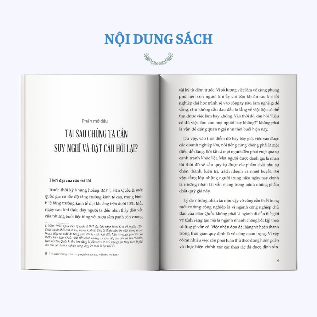 Sách- Người Thông Minh Suy Nghĩ Và Đặt Câu Hỏi Như Thế Nào - Unibooks