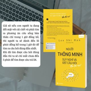 Sách- Người Thông Minh Suy Nghĩ Và Đặt Câu Hỏi Như Thế Nào - Unibooks