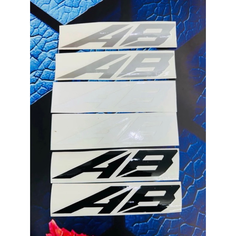Tem chữ AB xe airblade 2020-2025 mẫu Zin ( giá cặp)
