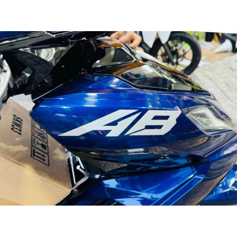 Tem chữ AB xe airblade 2020-2025 mẫu Zin ( giá cặp)