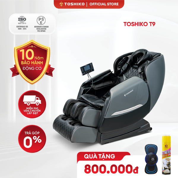 Đánh Giá Ghế Massage Toshiko T9 Công Nghệ 4D: Thư Giãn Đỉnh Cao Tại Nhà