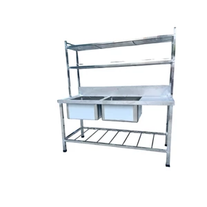 chậu công nghiệp hai hộc một cánh chờ sản xuất tại xưởng
