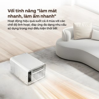 Máy điều hòa mini di động thông minh Fujihome PAC03 Tích hợp Làm lạnh , hút ẩm , quạt mát, sưởi