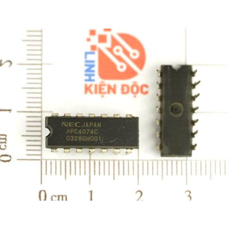 [Combo 3 con] UPC4074C, 4074C Quad Operational Amplifier DIP-14 ...
