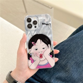 Ốp Lưng iPhone Silicon What What Ánh Bạc, Chống Sốc,Bảo Vệ Camera - iP 7/8/X/XS/XR/11/12/13/14/15/16/17/Plus/Air/Pro/Max