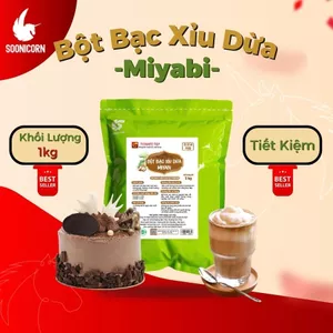 🥥 Bột Bạc Xỉu Dừa Miyabi 1kg | Dùng Làm Bánh, Pha Chế Cà Phê, Sữa Dừa, Trà Sữa, Đá Xay – Soonicorn