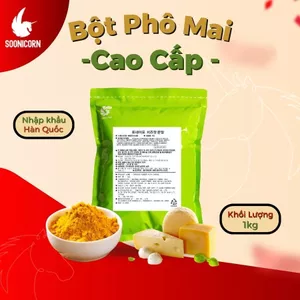 🧀 Bột Gia Vị Phô Mai Cao Cấp 1kg | Bột Phô Mai Hàn Quốc – Lắc Gà, Khoai Tây, Bắp Rang – Soonicorn