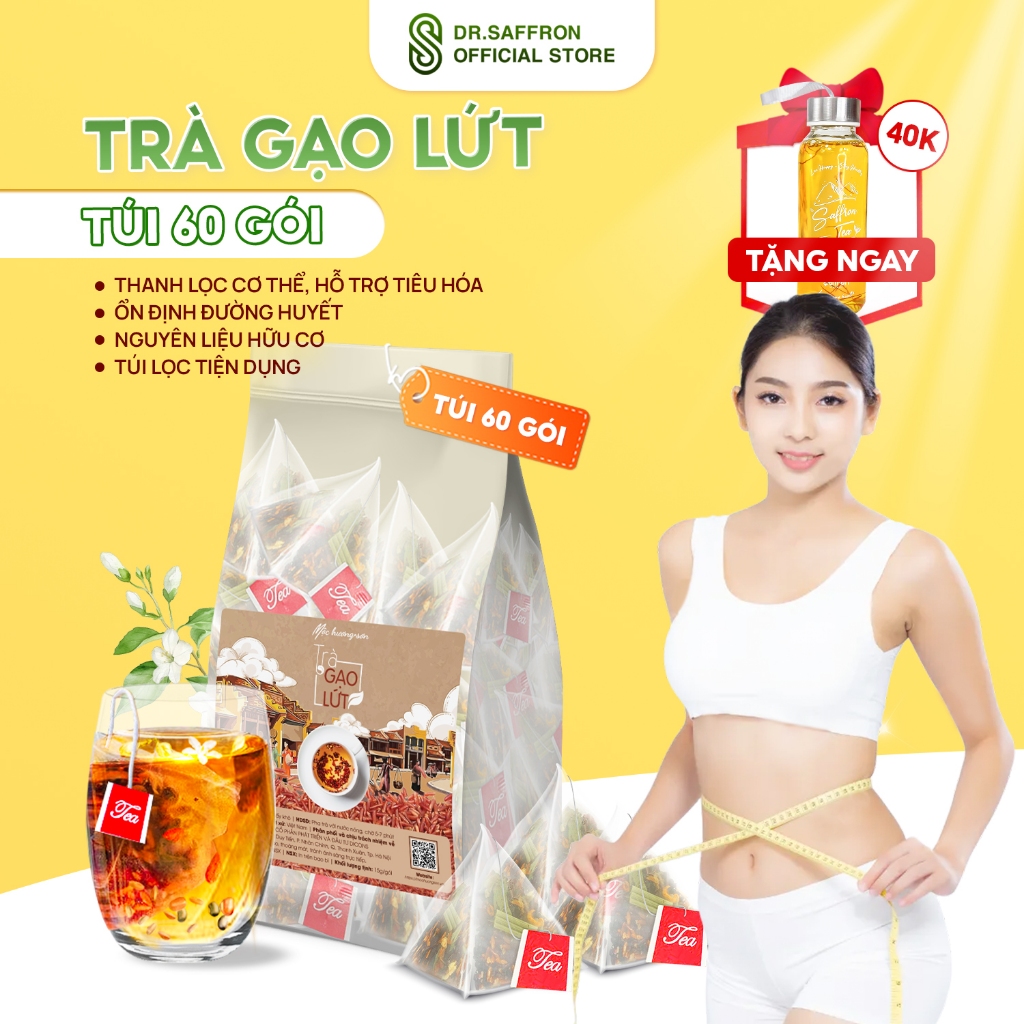 Ảnh Trà gạo lứt Mộc Hương Sơn giữ gìn vóc dáng, thanh lọc gan, thải độc cơ thể 1