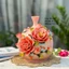 Bình Hút Lộc Tì Bà Gốm Sứ Bát Tràng Bình Hoa Đắp Nổi Vuốt Tay Thủ Công Decor Phong Thủy GomDecorTsc