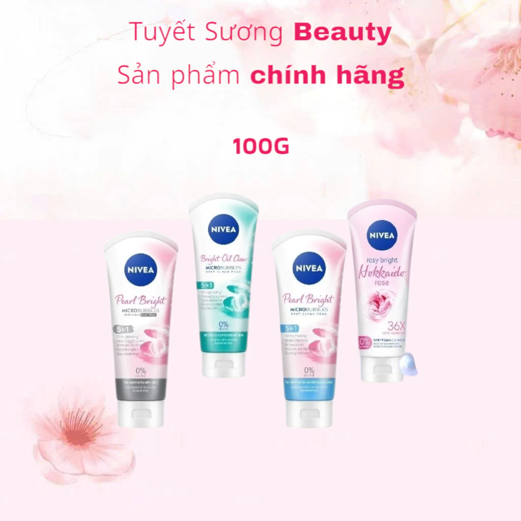 Sữa Rửa Mặt NIVEA Nữ Tuýp 100g