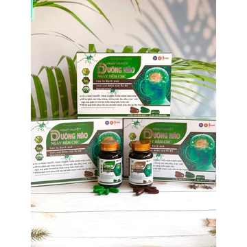 TPBVSK Hoạt huyết Dưỡng não ngày đêm CMC - Hỗ trợ hoạt huyết, tăng cường tuần hoàn máu não