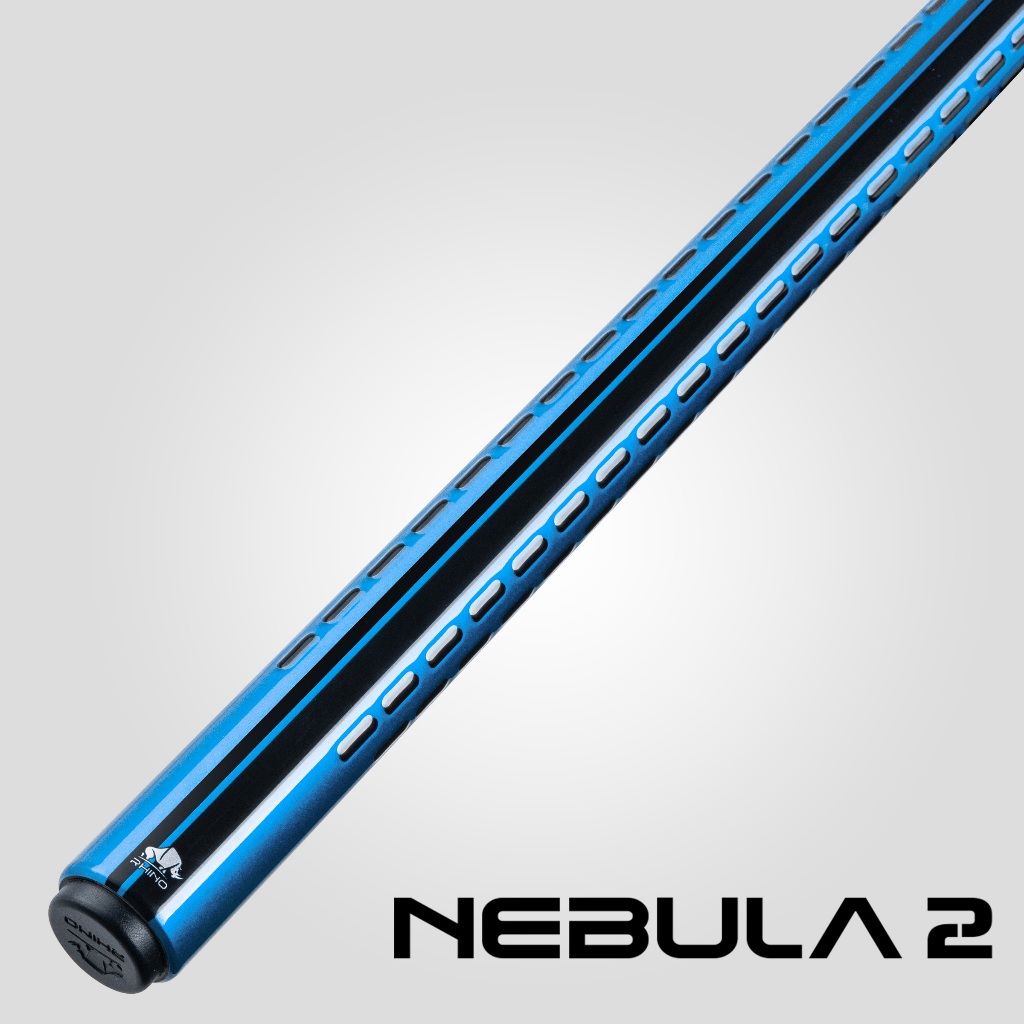 Ảnh Gậy bida lỗ Rhino Nebula 2 Sky Blue - Ngọn Carbon Cao Cấp - Chính Hãng 3