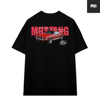 Áo thun xe Ford Mustang GT Unisex Tee FOG 100% Cotton - American Classic Car Shirt