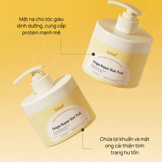 [GIẢM 35%] Dầu gội/Xịt dưỡng/Ủ tóc dưỡng mượt, phục hồi tóc hư tổn DALEAF Origin Repair