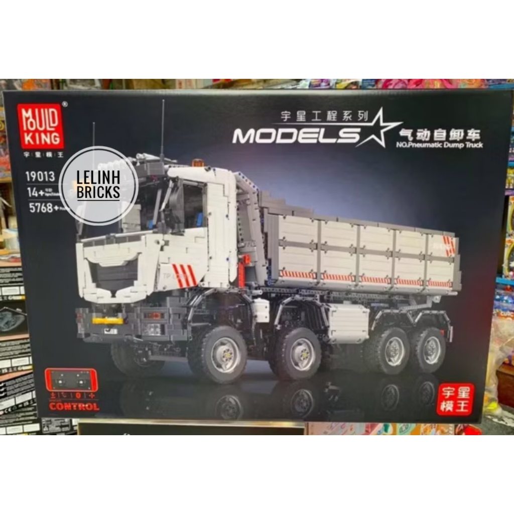 ( Technic ) Xếp Hình Mould King 19013 Xe Ben Công Trường Có Điều Khiển ...