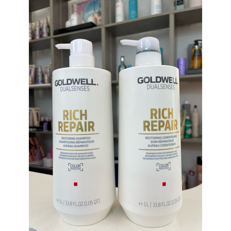 [ Chính Hãng ] Dầu gội Xả GOLDWELL RICH REPAIR