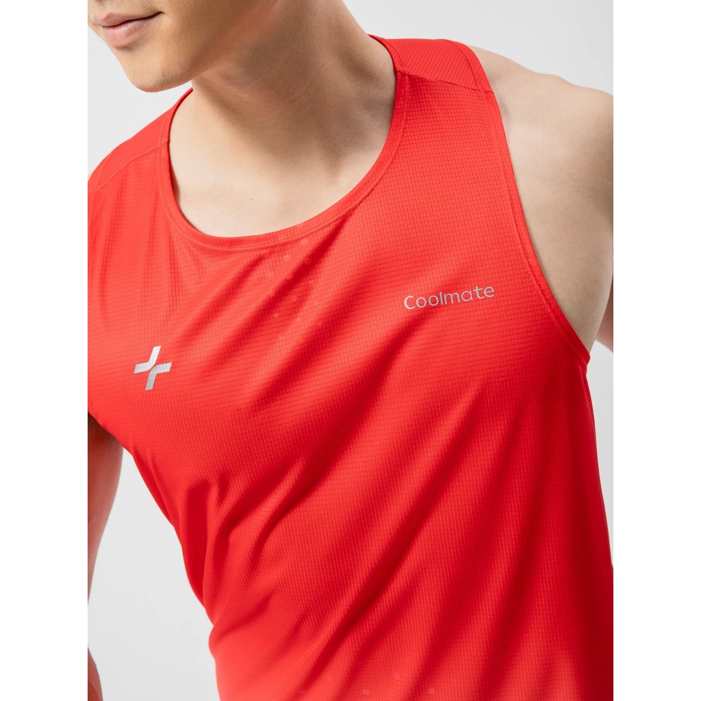[MUA 4 GIẢM 20%]Áo ba lỗ, Singlet Nam thể thao Chạy Bộ Thoáng Khí Graphic Dot siêu nhẹ, thoáng khí, thấm hút Coolmate