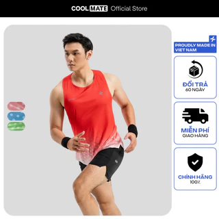 Áo Singlet Chạy Bộ Graphic Dot thoáng khí dễ dàng vận động Coolmate