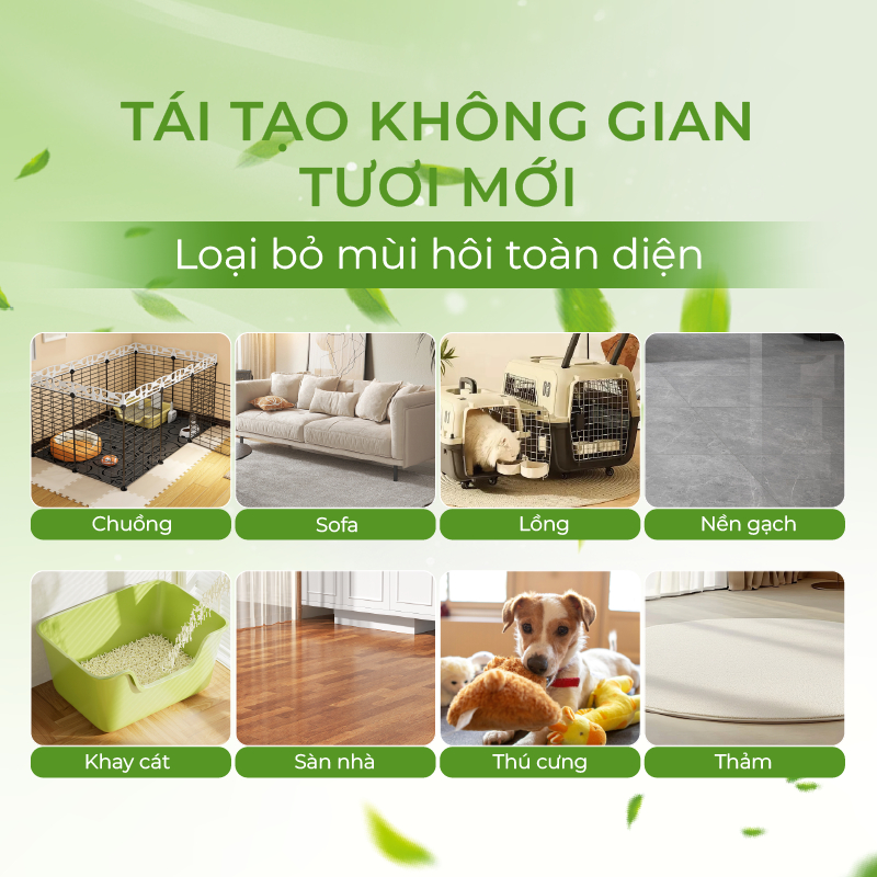 Chai Xịt Khử Mùi Cho Thú Cưng DrVET Khử Mùi Hôi Hiệu Quả - Pet Odor Eliminator
