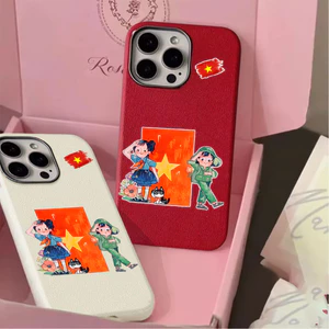 ốp lưng iphone em bé chào cờ vân da x cho iphone x 13 16promax 15promax 15prm 11 12 xsmax 14promax 13promax 14 sn1004