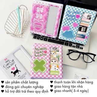 SỔ ĐỰNG ẢNH PHOTOBOOTH DÀI ALBUM PHOTOSTRIP CARD DỄ THƯƠNG TIMO VPBL31
