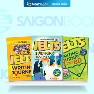 Combo Sách - Lộ Trình Tự Học IELTS Writing & Speaking Từ Cơ Bản Đến Band 8.0 (Combo 3 Cuốn)